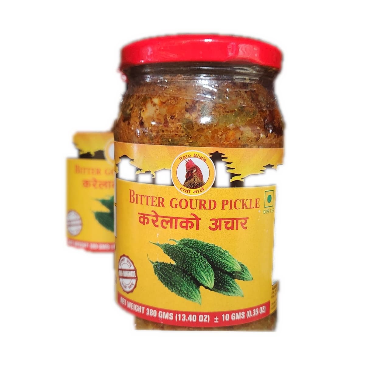 Rato Bhale Bitter Gourd Pickle